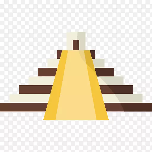 墨西哥城玛雅文明中美金字塔-楼梯