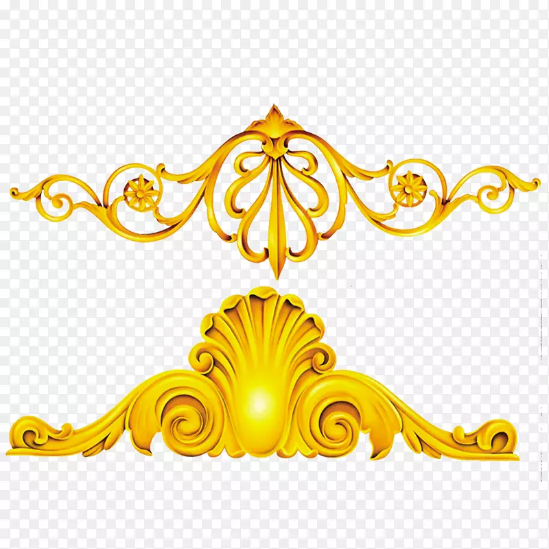 金框装饰图案材料