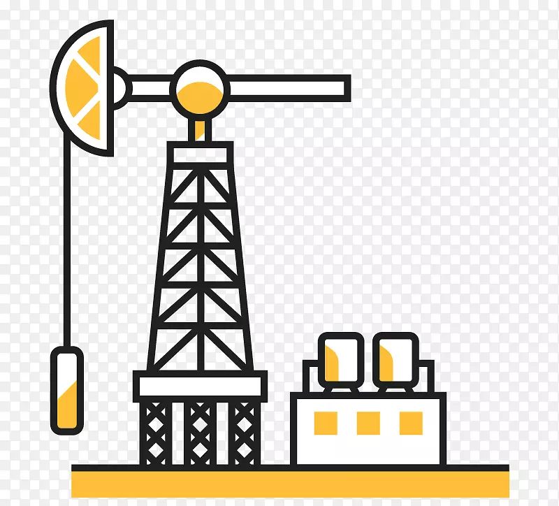 石油油井油田平台钻井设备现场工作