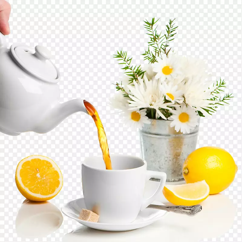 绿茶白茶茶壶无茶时间