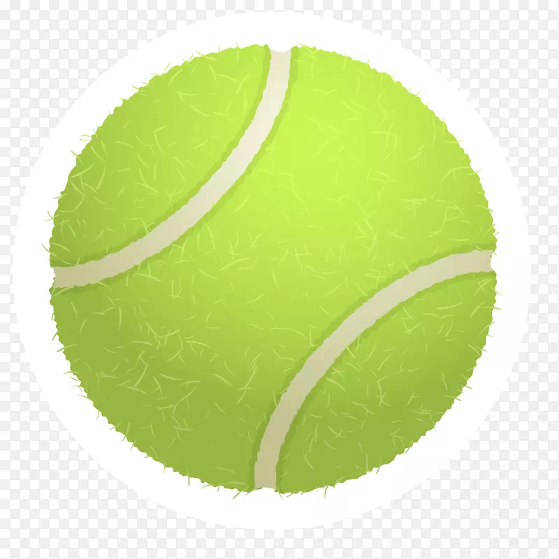 网球-绿色网球