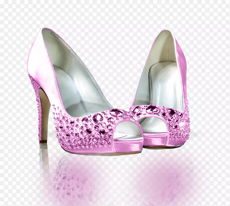 Vacaville鞋-高跟鞋派对新娘-粉红色高跟鞋