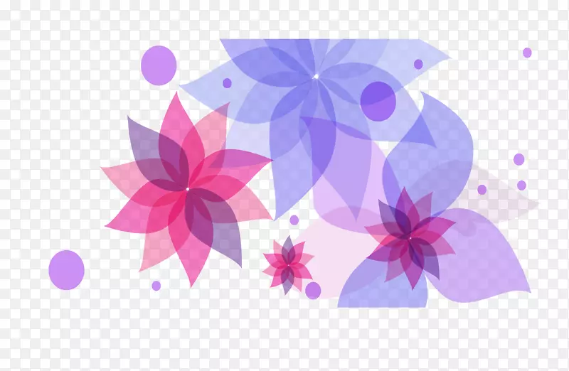 花卉花瓣设计-边缘花喇叭