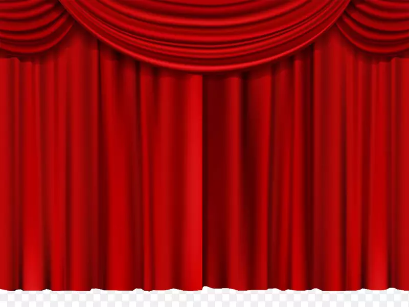 剧场窗帘和舞台窗帘红色剧场图案.舞台布红窗帘
