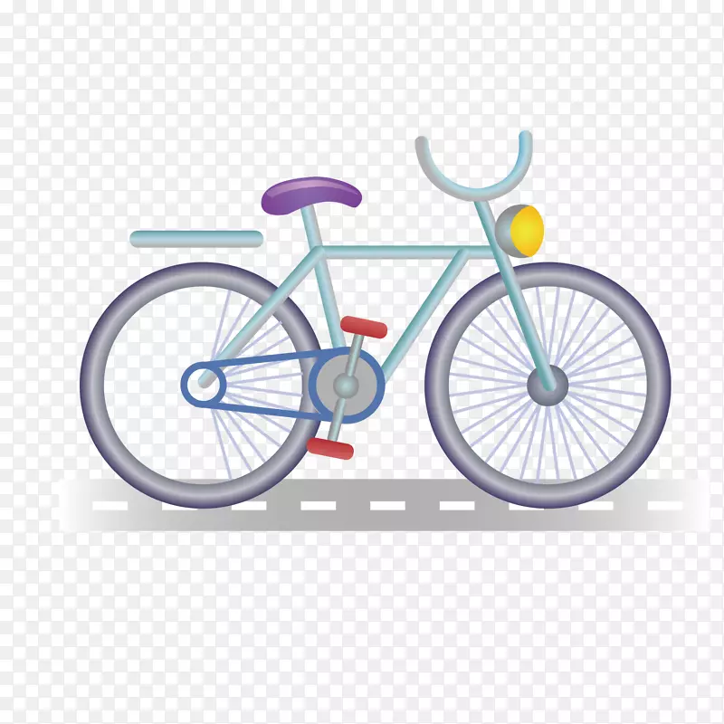 自行车山地自行车运输自行车道路-简单自行车