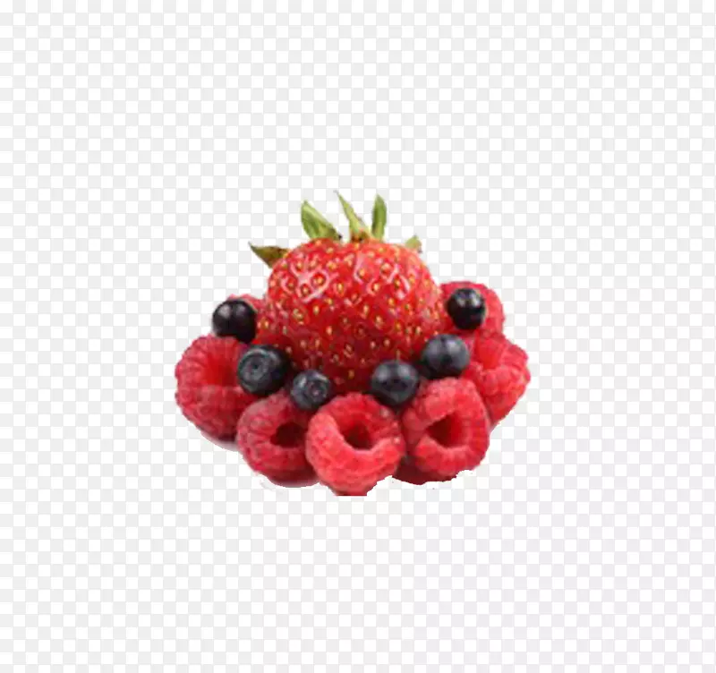 草莓水果-蓝莓草莓