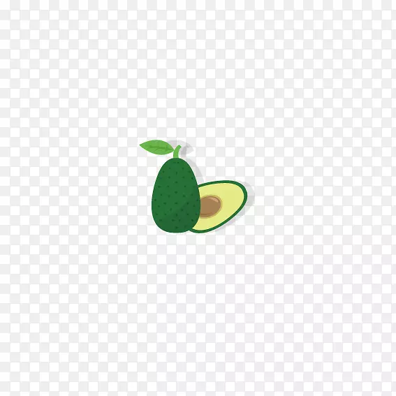 商标绿色字体-鳄梨