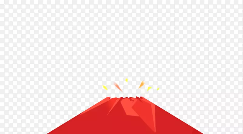 三角红纹火山