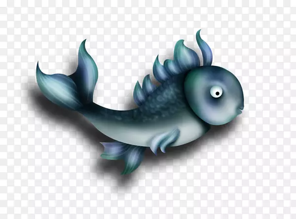 鱼图标-银色小鱼