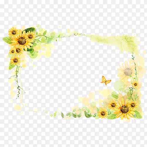 花卉设计画框摄影插图.菊花图片