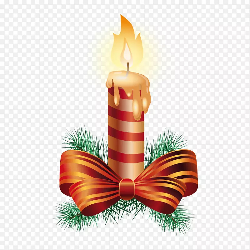 圣诞点缀蜡烛-圣诞蜡烛