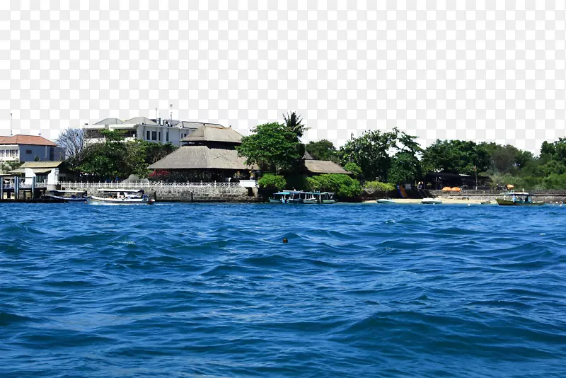 海岸水运水道水资源划船南湾巴厘岛海龟岛