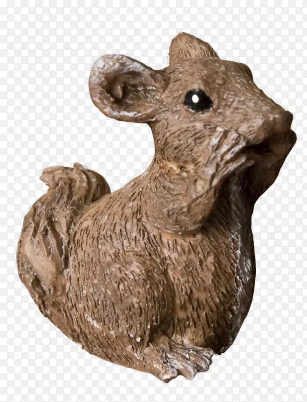 松鼠雕塑木雕松鼠