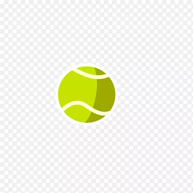 标志圆圈区字型网球