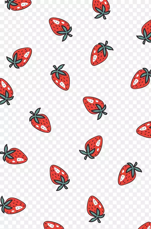 插图-草莓装饰图片材料