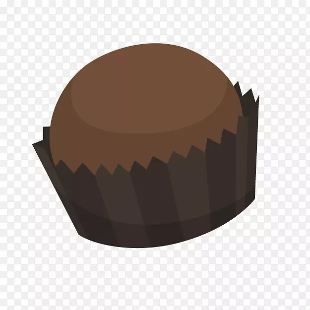 巧克力松露果脯字体-巧克力蛋糕