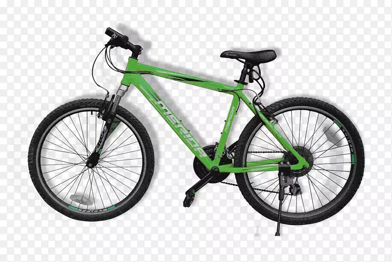 大峡谷的黄石自行车架，山地自行车免费绿色山地车拉料。