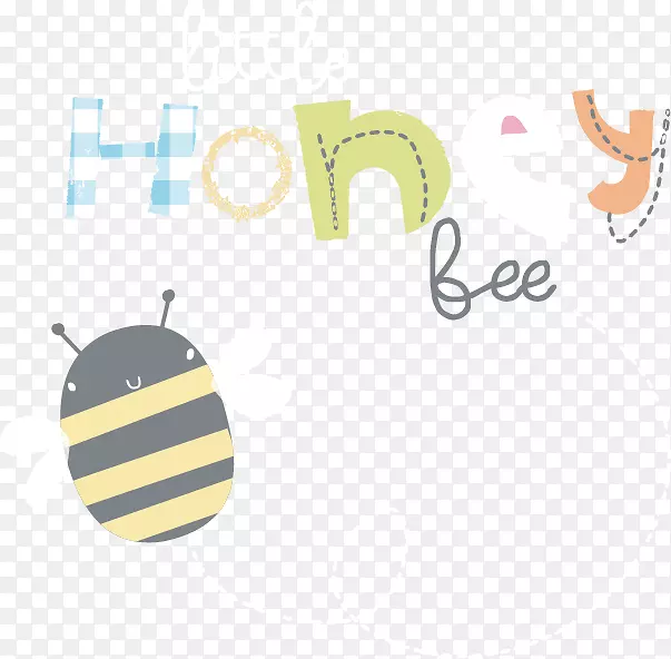 品牌剪贴画-卡通蜜蜂