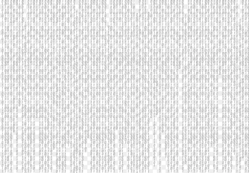 白色纺织品黑色图案.灰度二进制代码建模技术线