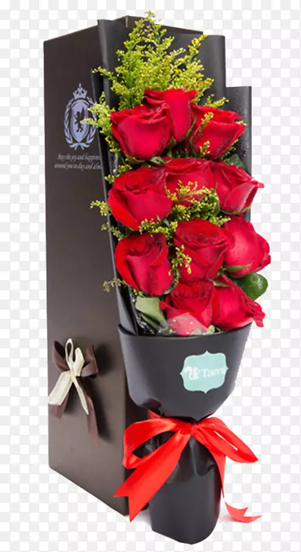 礼品花束丝带玫瑰花束礼盒