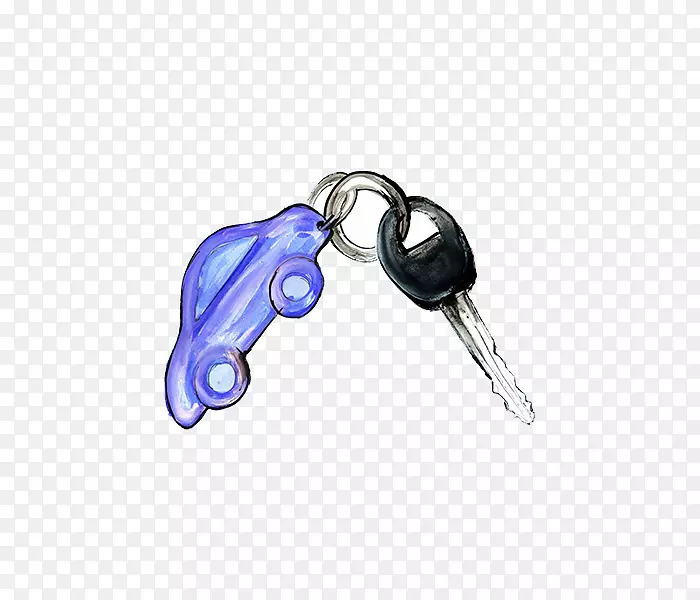 汽车钥匙链图解.汽车钥匙环