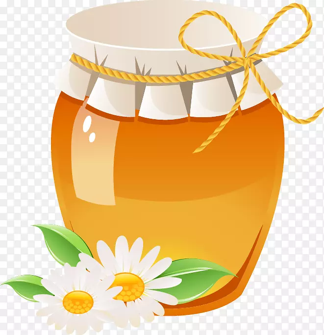 卡布奇诺免费内容剪辑艺术-漂亮的蜂蜜罐