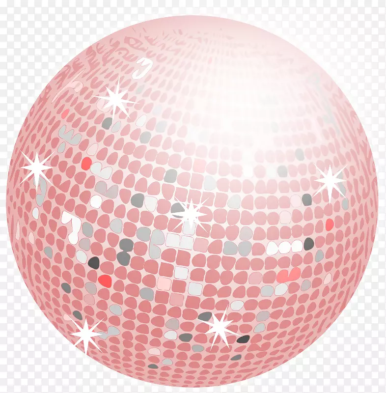 迪斯科球可伸缩图形剪辑艺术镜像球