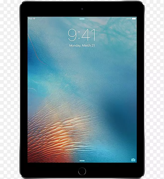 iPad Pro(12.9英寸)(第二代)iPad 3 Apple-10.5英寸iPad pro iPad 1-黑色苹果平板电脑