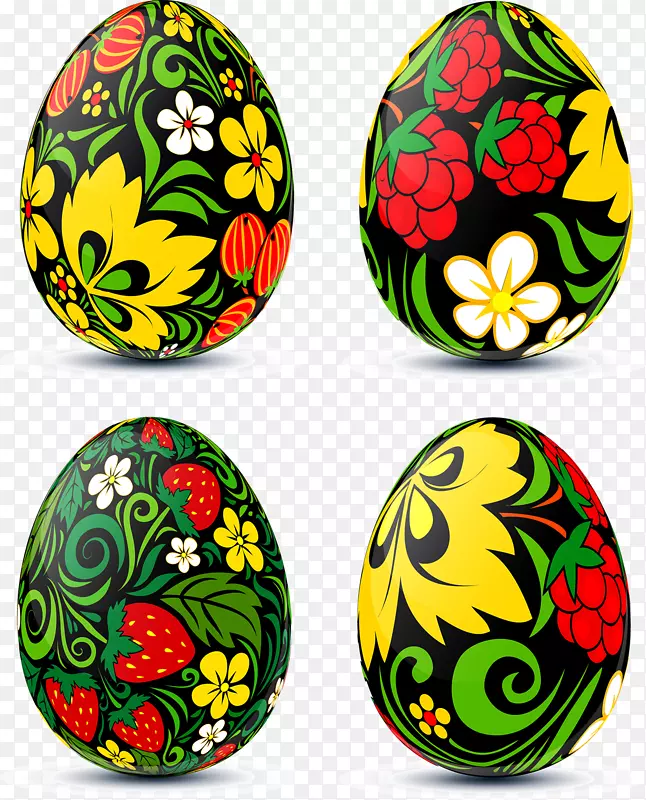 复活节彩蛋图案-复活节彩蛋