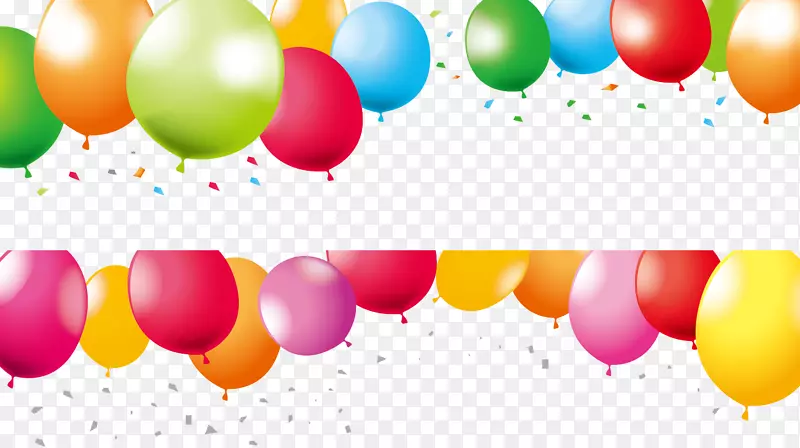 气球网横幅生日-有创意的彩色气球