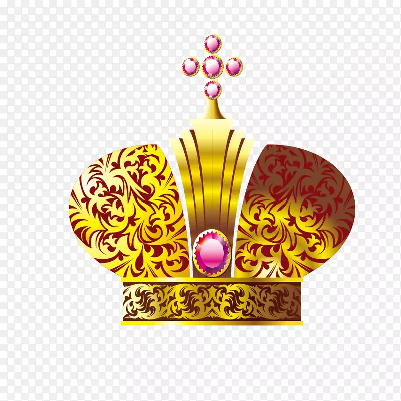 皇冠版税-免费剪贴画-粉红色皇冠