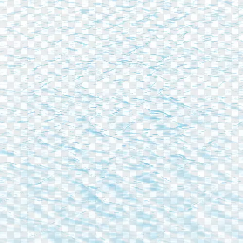 蓝天-蓝色水波