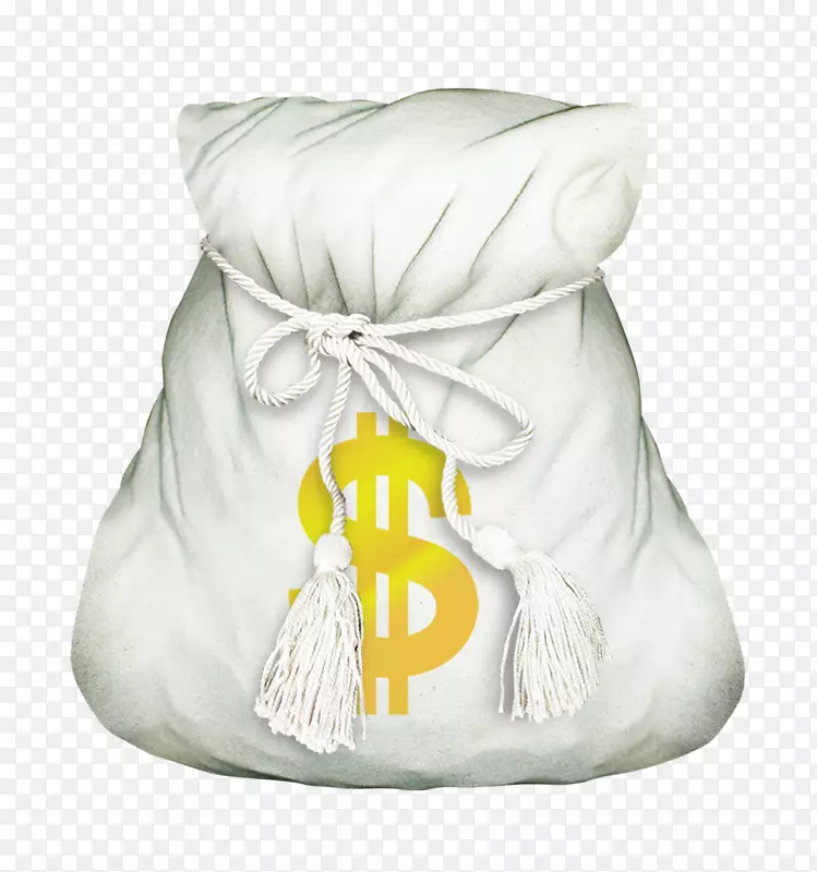十二生肖金融交易投资者-白钱袋装饰图案