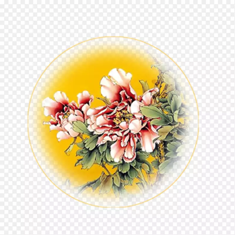 花鸟画下载-牡丹