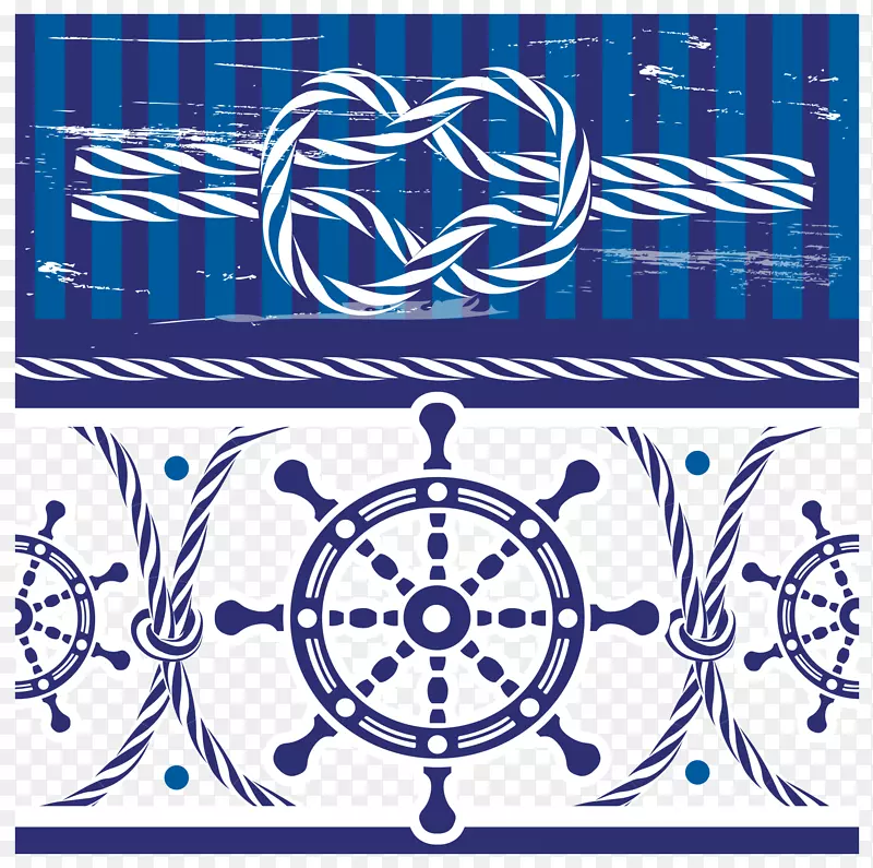 符号图案-海舵手蓝色