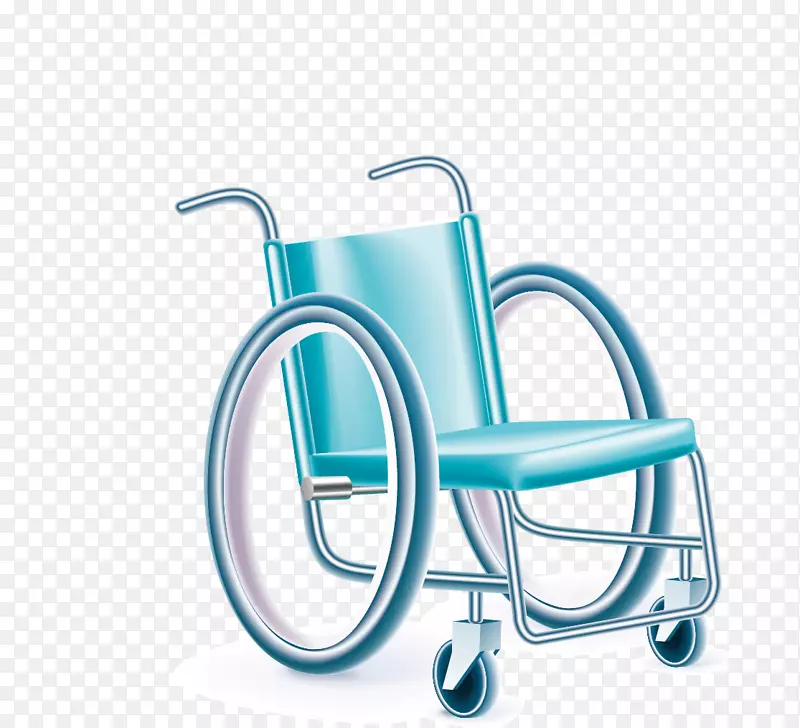 可以收藏艺术剪贴画-蓝色轮椅吗？