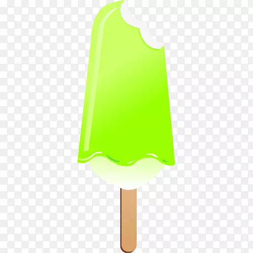 绿角字体-冰淇淋