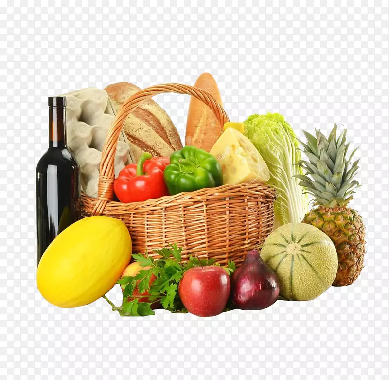食品篮，蔬菜，水果，壁纸.葡萄酒，甜瓜，红胡椒，辣椒，菠萝，西红柿