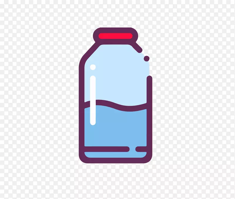 奶瓶图标-可爱的水瓶座