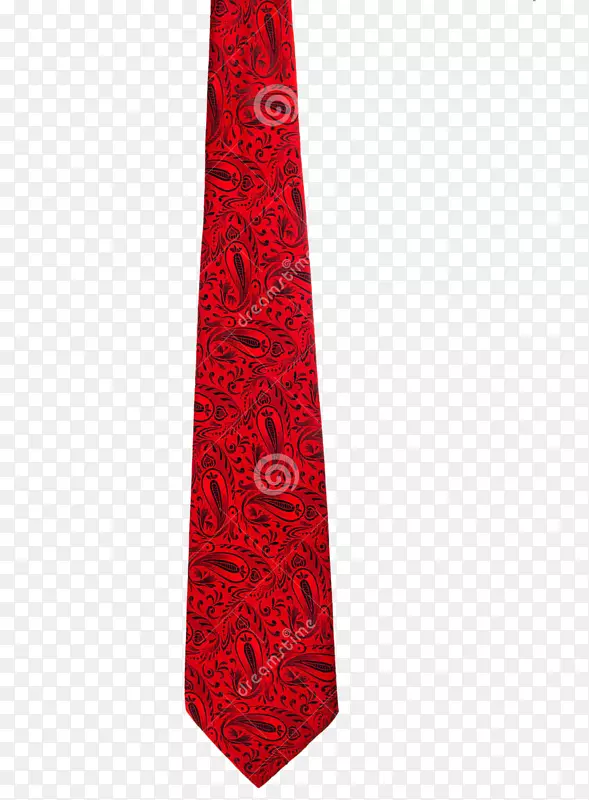 领带红色丝绸领带