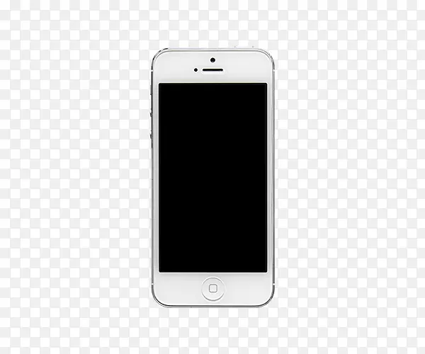 特色手机智能手机剪贴画白苹果手机