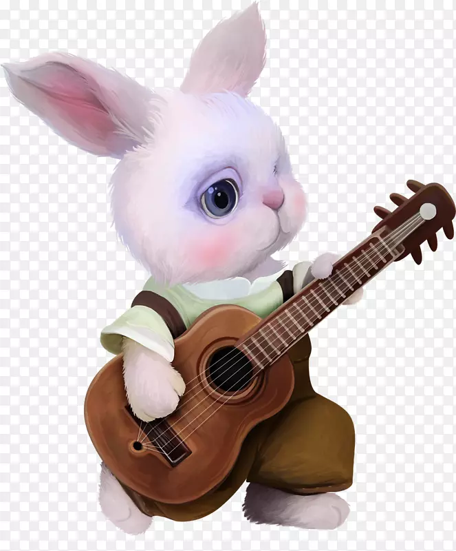 兔子求爱-吉他兔子