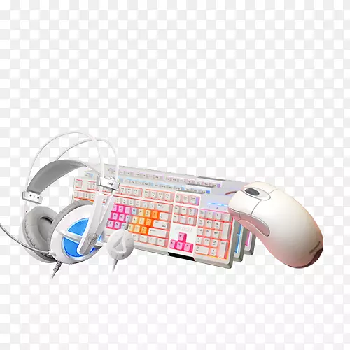电脑鼠标电脑键盘麦克风耳机台式电脑鼠标和键盘