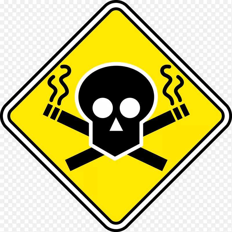 警告标志危险符号-禁止吸烟图标
