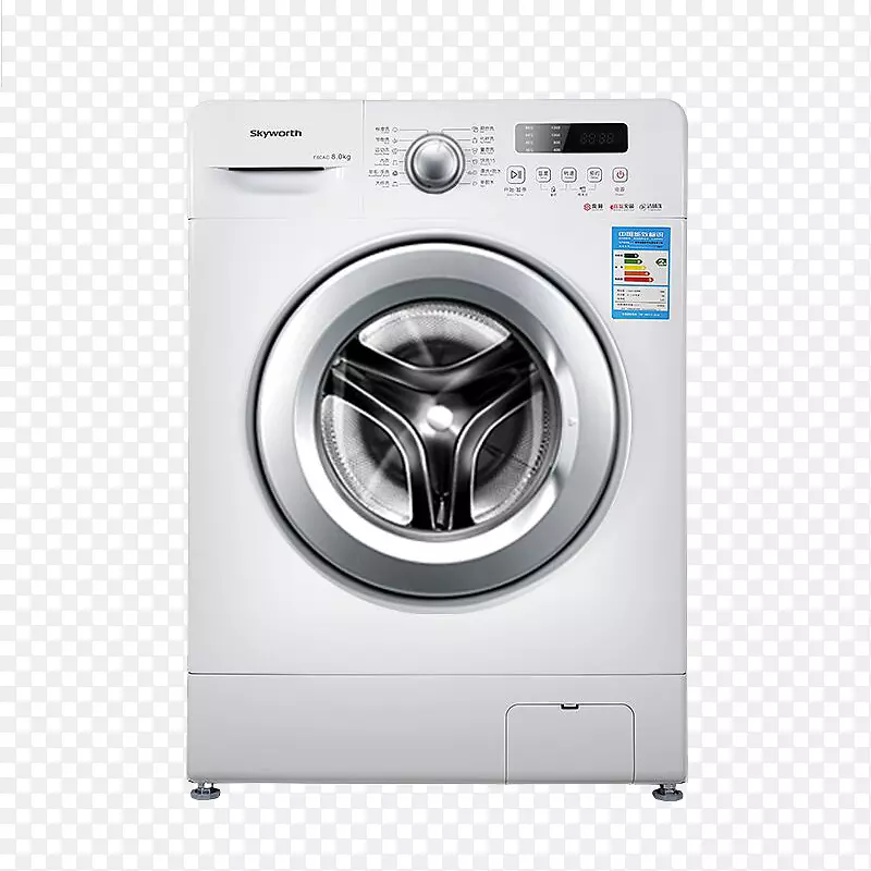 洗衣机洗衣家用电器清洁度.Skyworth滚筒洗衣机