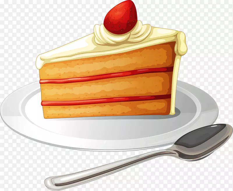 糖霜巧克力蛋糕纸杯蛋糕胡萝卜蛋糕生日蛋糕一盘蛋糕