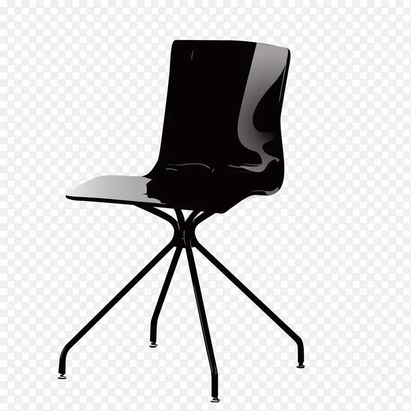 家具办公椅起居室黑色椅子
