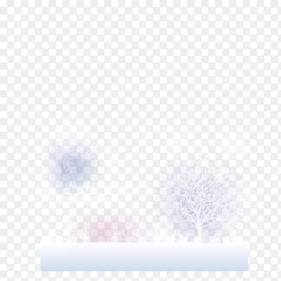 紫色图案降雪