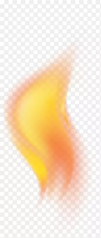 黄色喙近距离墙纸-橙色曲线火焰
