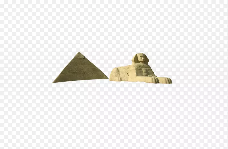 三角形图案-金字塔，埃及景观，建筑，狮身人面像，观光